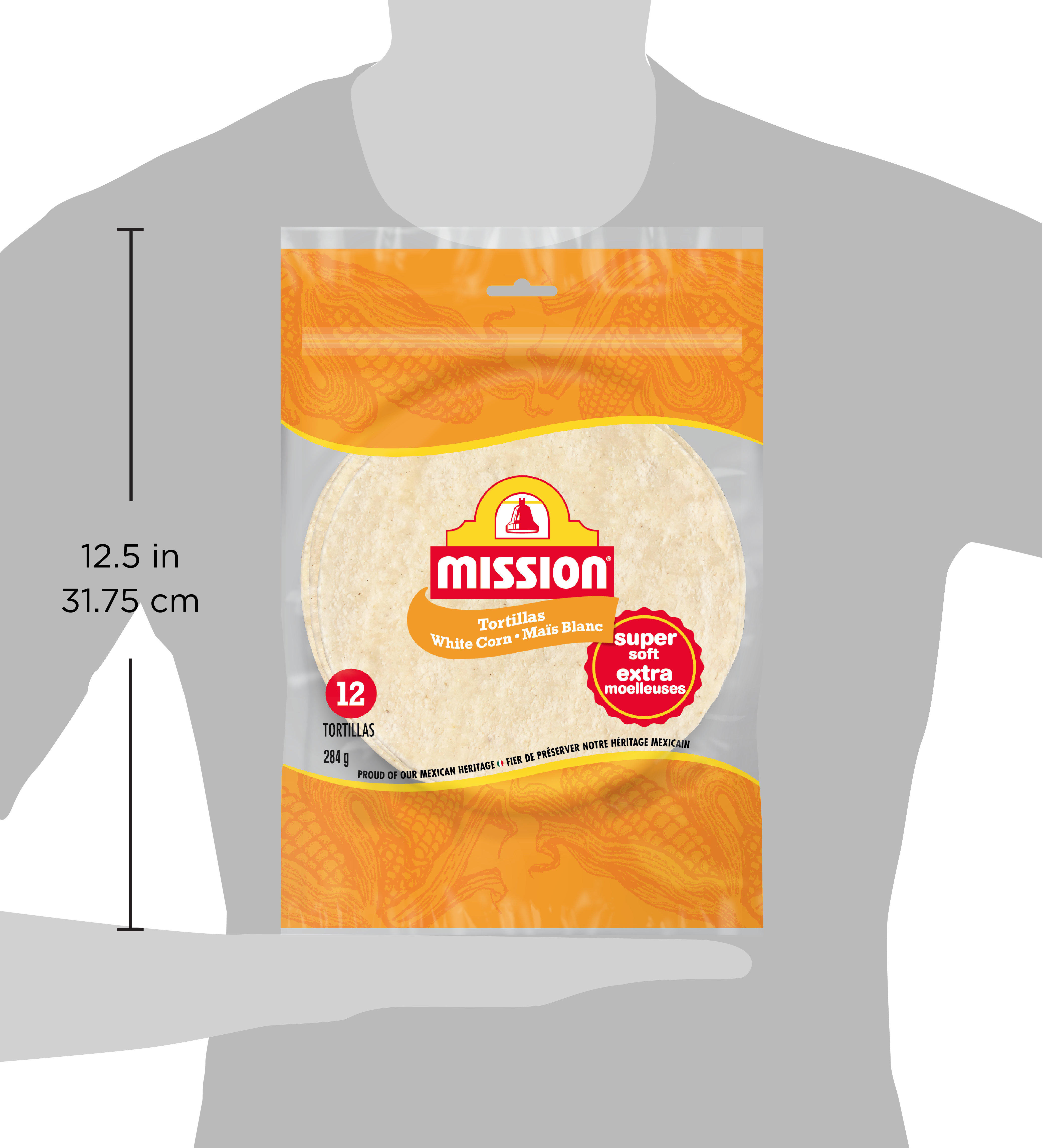 White Corn Tortillas.SIZE